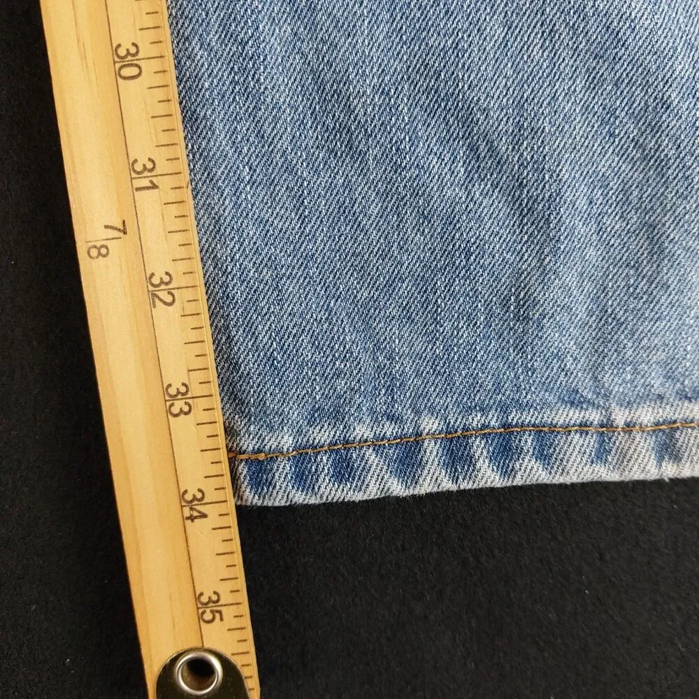 Levi's 550 Relaxed Fit Jeans Men's 38x34 Blue Natural Fade High Rise